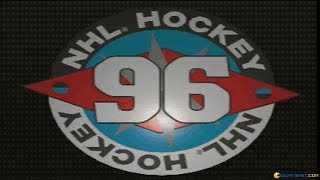 NHL 96 gameplay (PC Game, 1995)