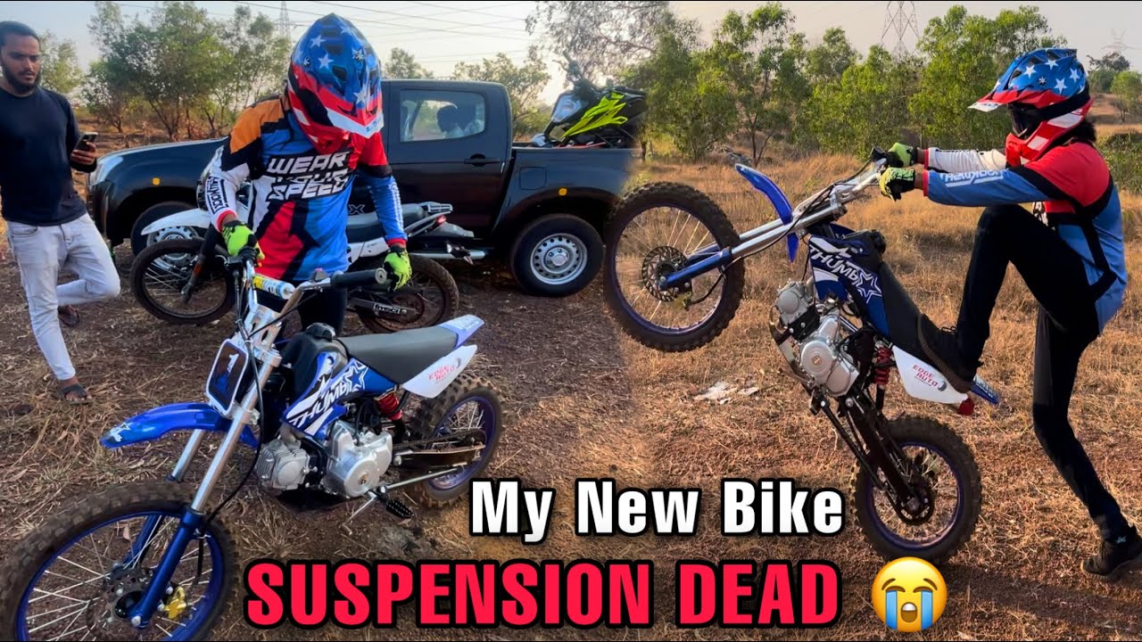My New Dirt Bike SUSPENSION DEAD 😭 During Hi Speed Racing
