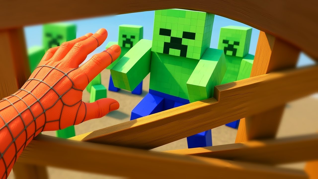 Ich kämpfe gegen 100 Minecraft Zombies... ! - Bonelab VR Deutsch