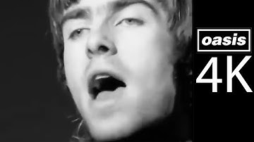 Oasis - Slide Away (4K Remastered Video)