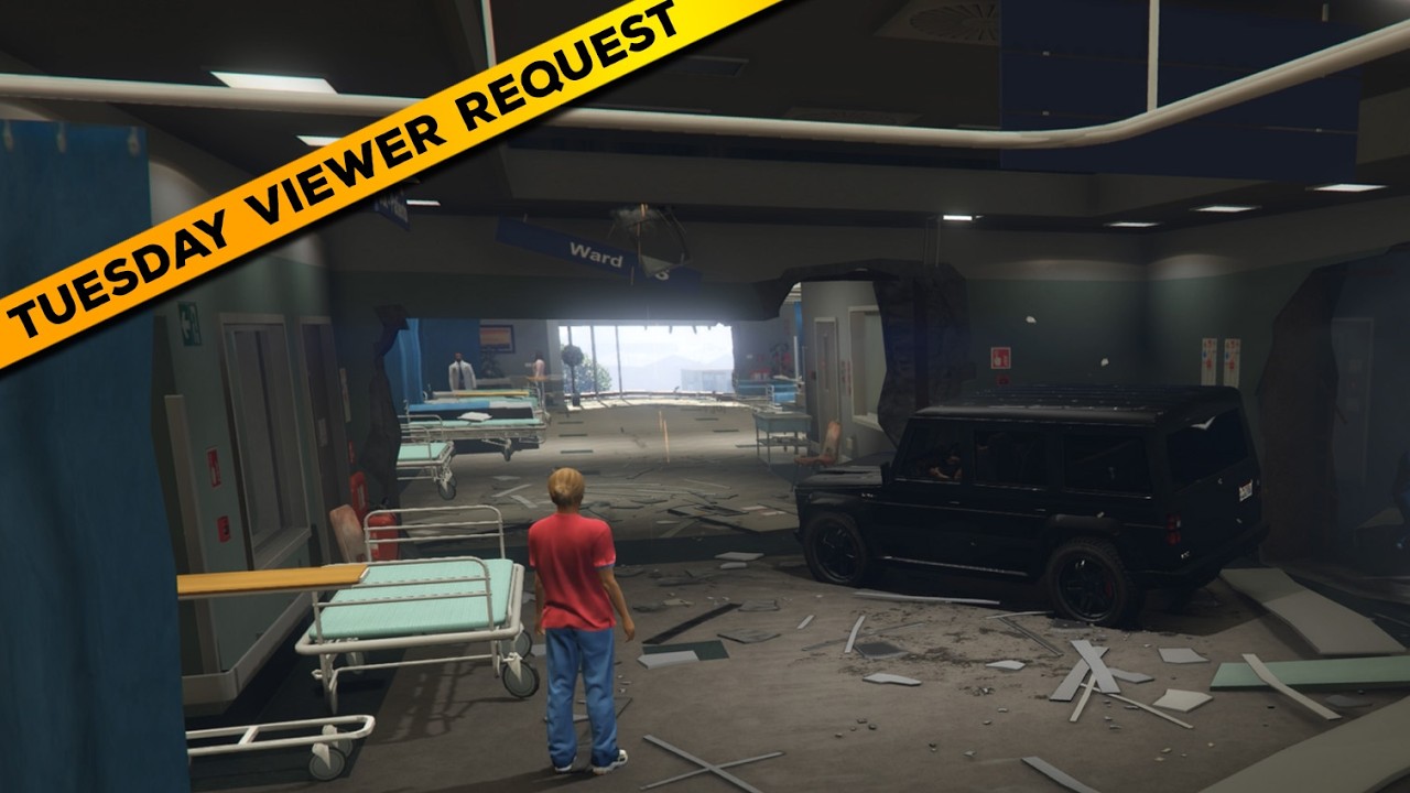 Inside the Hospital during Vinewood Souvenirs - Al Di Napoli 