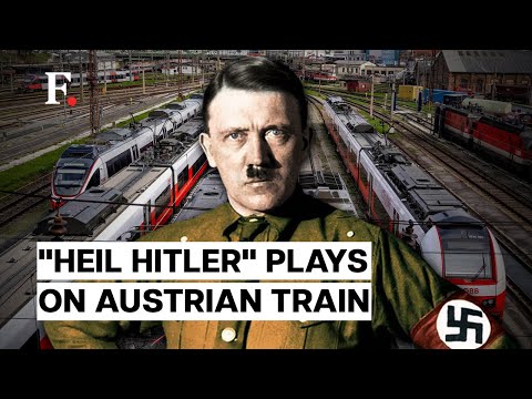 Hitler Speech x Nazi Slogans On Austrian Train Shocks Passengers