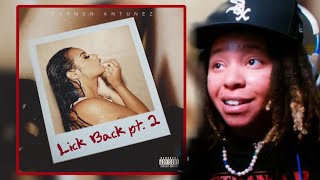 This A Bangerloftyliyah Reacts To Carmen Antunez  Lick Back feat Charell The Dope