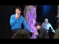 Misha Collins Getting A Manicure From Osric & Richard - BurCon 2013