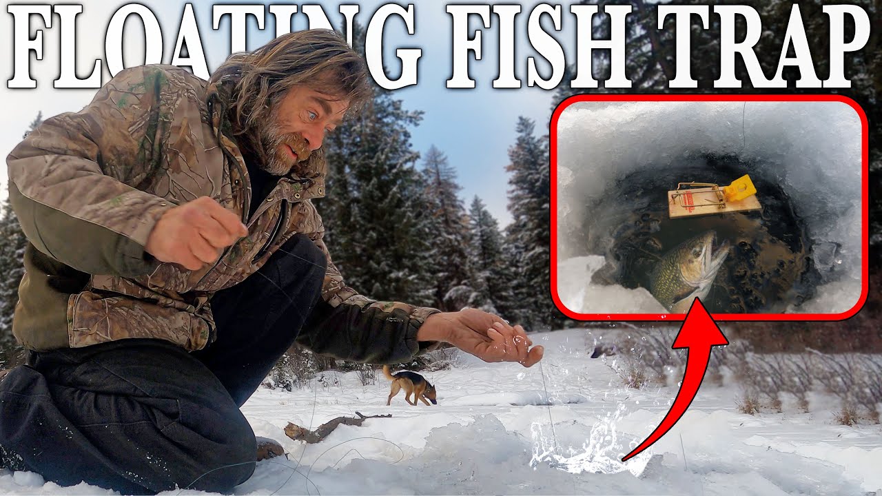 Floating Mouse Trap Ice Fishing Catch & Cook 