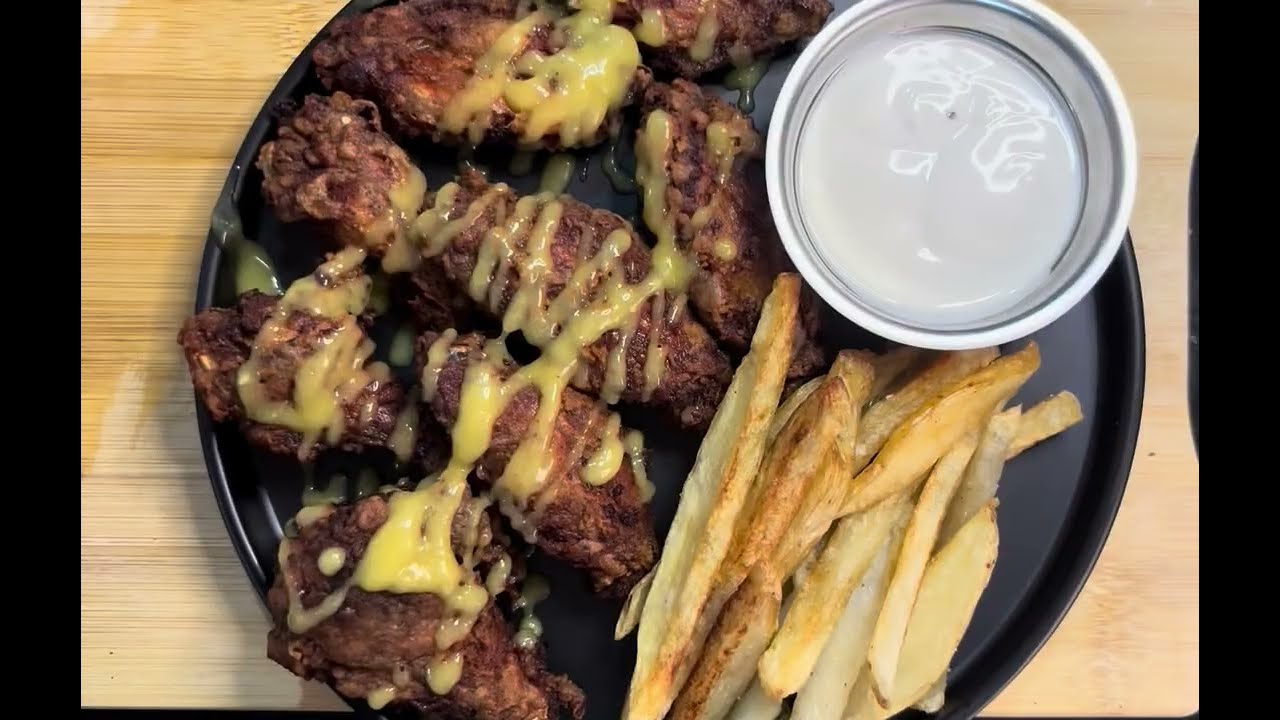 Alitas Mango Habanero Irresistibles 🔥🥭🍗 | Dulces y Picantes Perfectas
