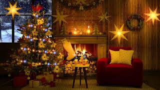 Beautiful atmosphere, Fireplace sounds, Christmas classical music / Красивая атмосфера, Звуки камина