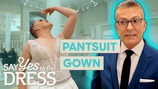 Bride Wants A 2-In-1 Pantsuit Gown! | Say Yes To The Dress by Say Yes to the Dress 130,768 views 12 days ago 9 minutes, 24 seconds