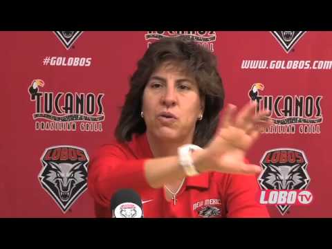 football score 2012-13 Lobo Women's Basketball | Head Coach Yvonne Sanchez Weekly Press Conference