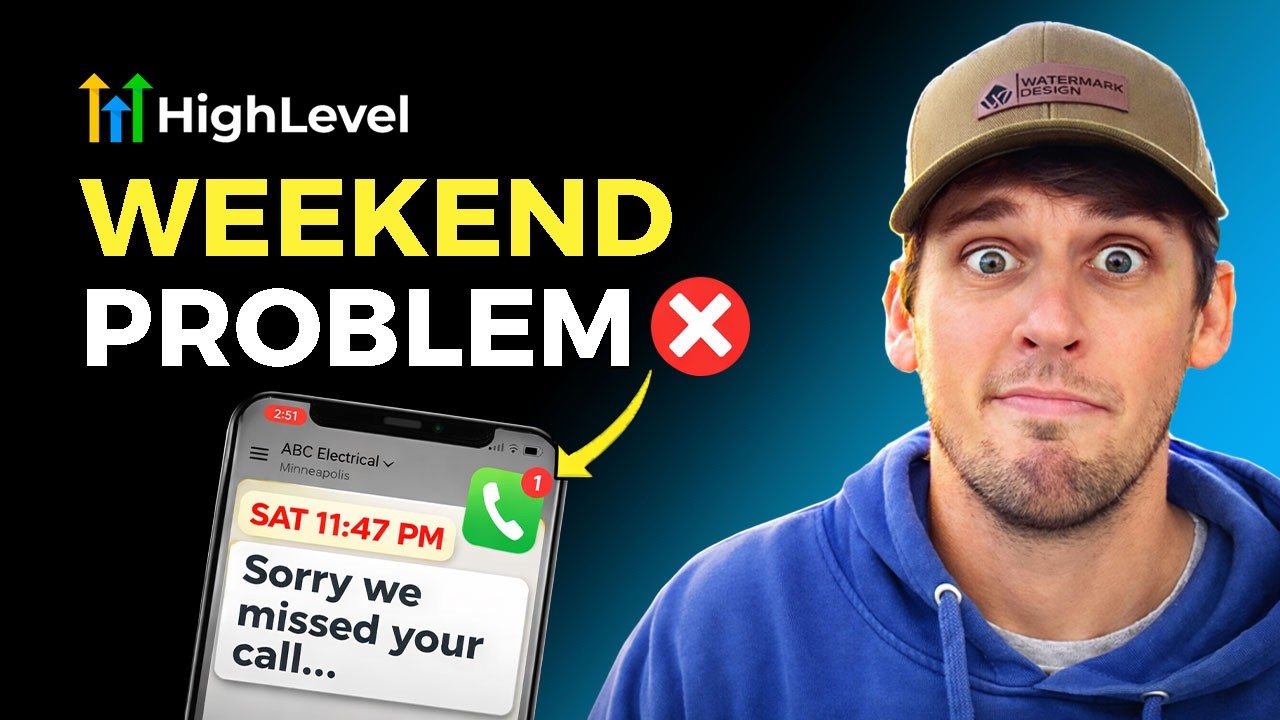 GoHighLevel Auto Text Fail: Weekend Reply Gone Wrong (Fix It!) - YouTube