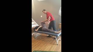 Assisted Lumbar Stretching