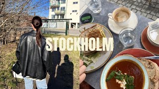 helgvlogg i stockholm - shopping haul & dejtnight