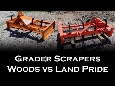 New Woods Grader Scraper vs Old Land Pride - #51