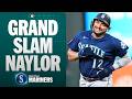 GRAND SLAM JOSH NAYLOR 😳 He's the third Mariners player to crush a slam in 2026 🔱