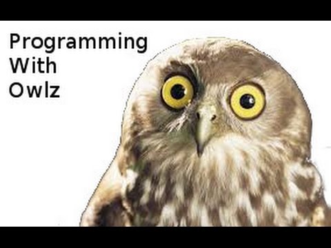 Programming With Owlz - Ep 2 - A simple game engine