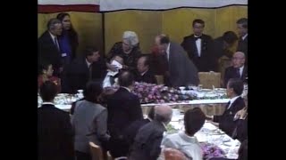 George H.W. Bush Vomits - January 8, 1992 (Highest Quality - Restored)