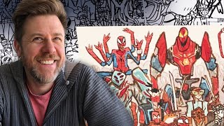 Exclusive First Look at Spider-Man: Across the Spider-Verse Painting