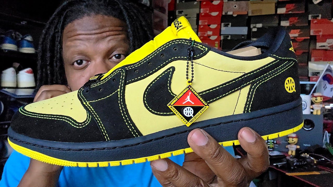 AIR JORDAN 1 LOW OG QUAI 54 REVIEW!!! - YouTube