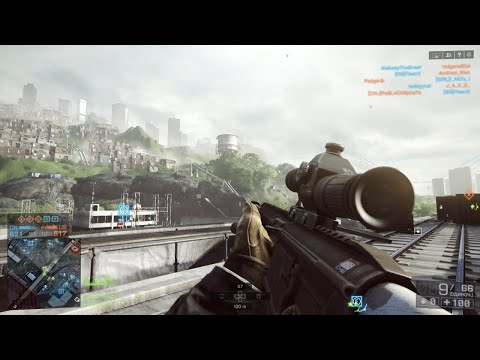 Видео: SR338 лучшая снайперка в Battlefield 4
