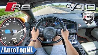 Audi R8 V10 606HP MTM AUTOBAHN POV by AutoTopNL