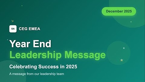 CEG EMEA Newsletter Leadership Video Dec 2025