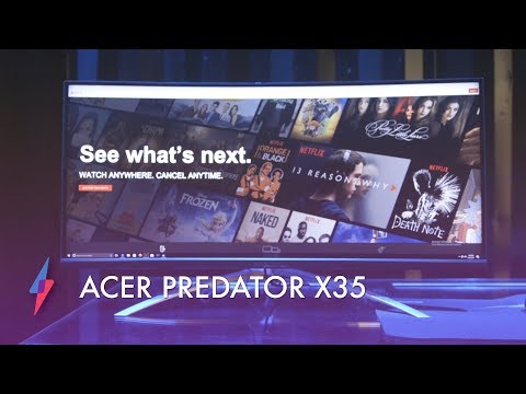 Acer Predator X35 Ultrawide Monitor - Hands On | Trusted Reviews