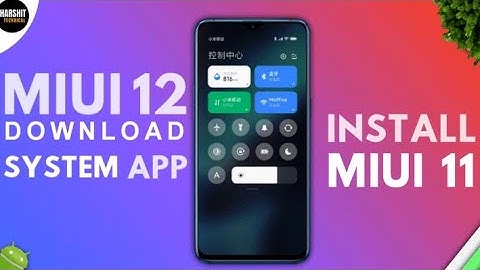 Install Miui 12 official system launcher in all Xiaomi devices