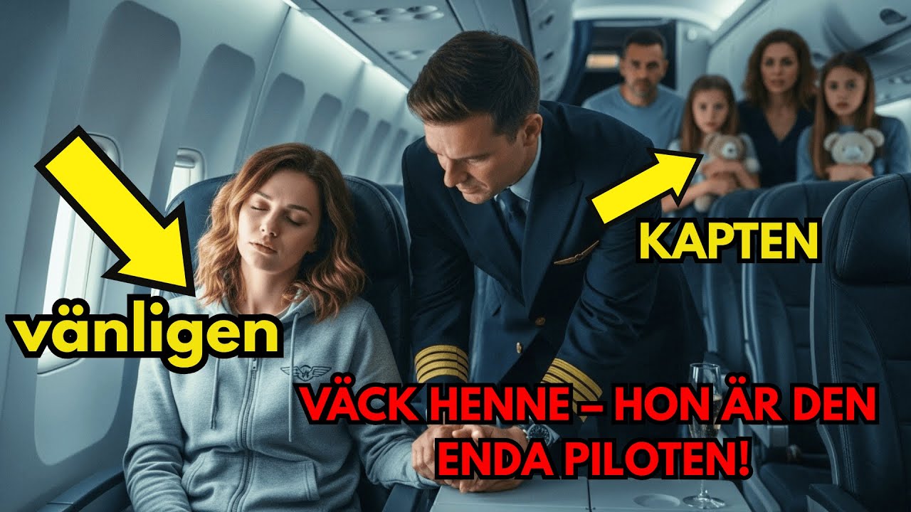 Hon Sov i Rad 12 — När Kaptenen Frågade Finns Det en Pilot Ombord