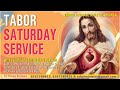 Tabor saturday service