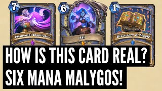 HOW IS THIS REAL!? Mage LEGENDARY is a BETTER MALYGOS for 6 MANA! | TITANS card review