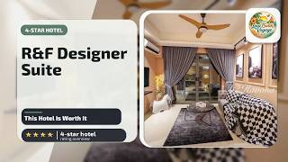 R&F【2BR/DK】 Stylish-Latte Chic Designer Suite byⓗⓢ - This Hotel Is Worth It | Johor Bahru, Malaysia⭐