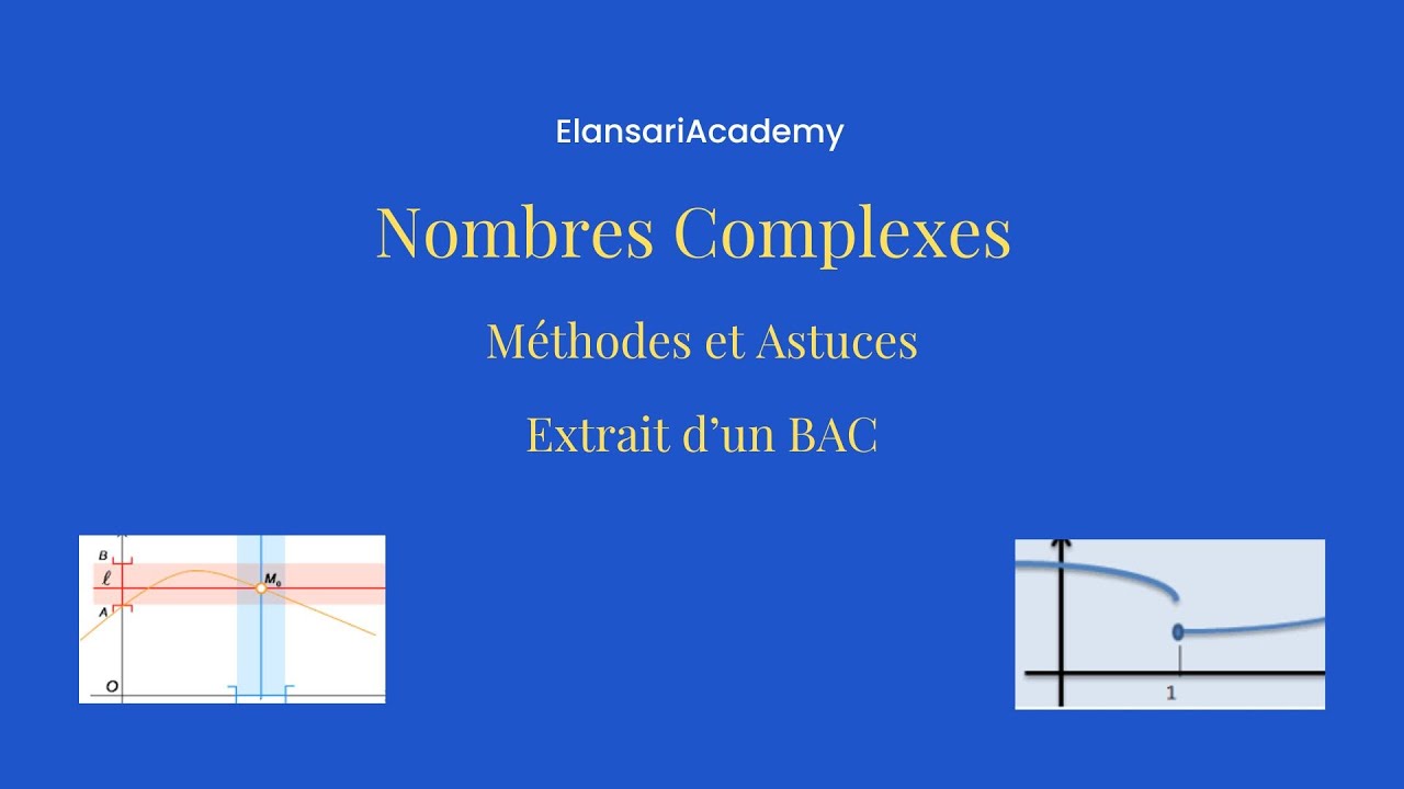 Nombres Complexes - Extrait d'un BAC