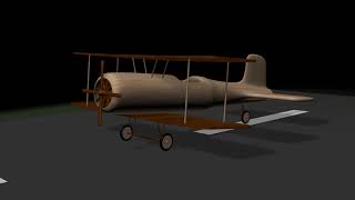 How does a toy plane take off in 3ds Max - Simple animation