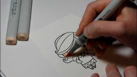 Copic Markers 1- Skin Tone