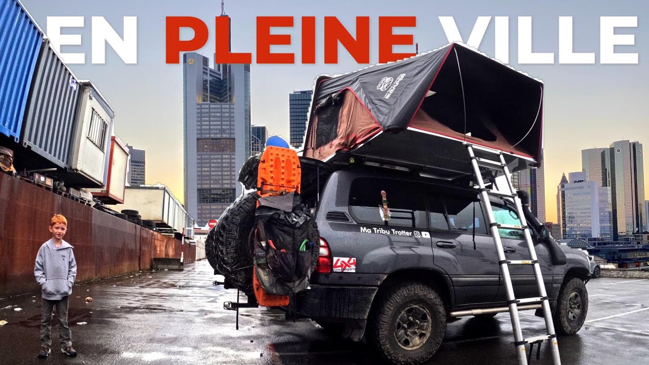 Ep 7 : Dormir en ville en TENTE DE TOIT, bonne idée ? On tente l'expérience VANLIFE