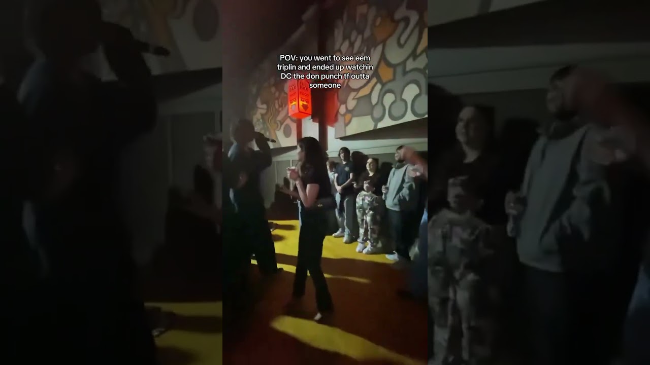 DC The Don attacked a fan who tried to press him during his concert 👀 