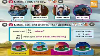 Everybody Up 2 - Unit 7 - Lesson 4: Daily Routine