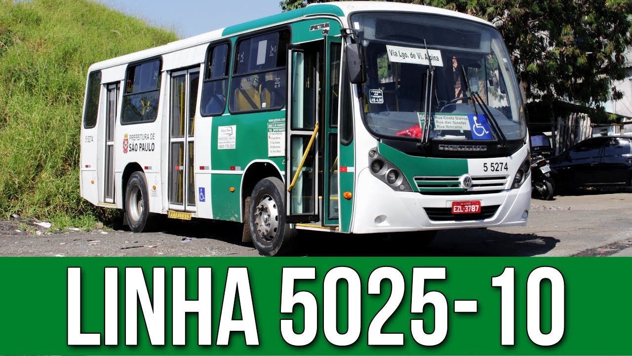 Linhas de Ônibus #16 - 5025-10 - Jardim Guairacá/Metrô Tamanduateí