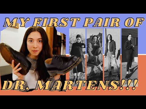 DR. MARTENS 1461 OXFORDS // unboxing and lookbook! #รีวิวรองเท้า #docmartens [THAI SUBS] by cavina