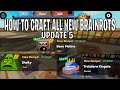 How to Craft All New 8 Brainrots in Craft a Brainrot Roblox
