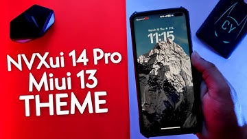 NVXui 14 Pro Miui 13 Theme For Any Xiaomi Devices | iOS 14 Theme | #ios14 #miui13
