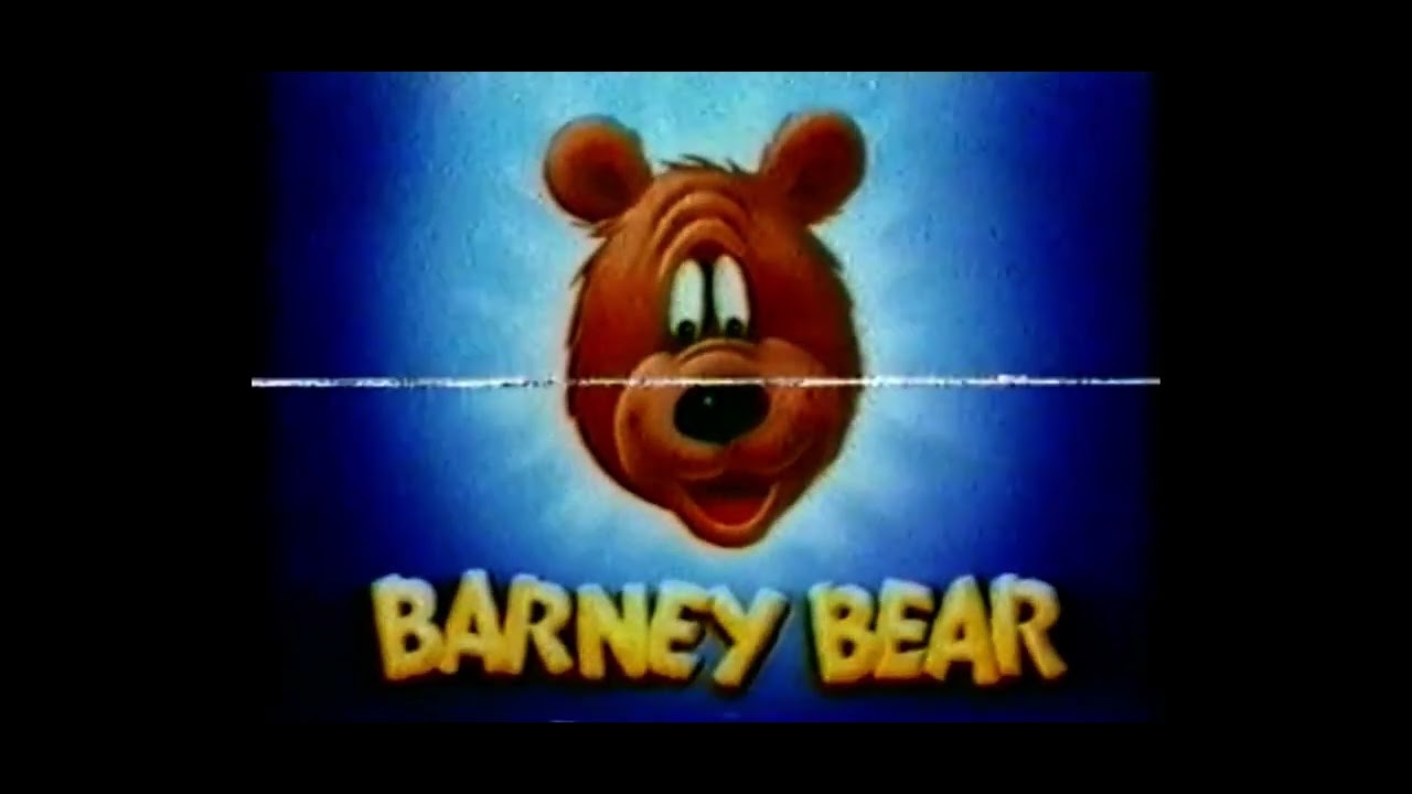 Barney Bear The Unwelcome Guest VHS Opening