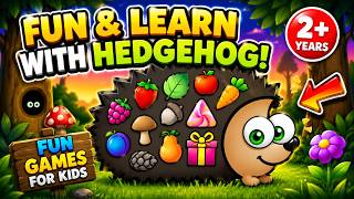 🍓 Feed the Hedgehog! Can You Complete the Food Puzzle? screenshot 5