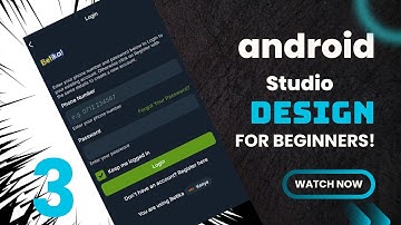 How to Create Betika Login Screen in Android Studio | Modern UI Design Tutorial (XML + Java/Kotlin)