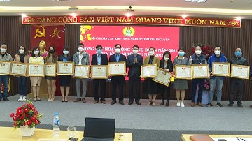 CÔNG ĐOÀN CÁC KCN TỈNH THÁI NGUYÊN TỔNG KẾT HOẠT ĐỘNG CÔNG ĐOÀN NĂM 2021