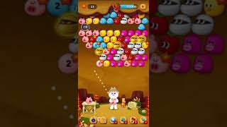 LINEバブル2 ステージ　1113 ハード　黄金コニー screenshot 1
