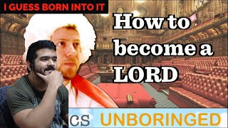 How do you become a Lord CG Reaction