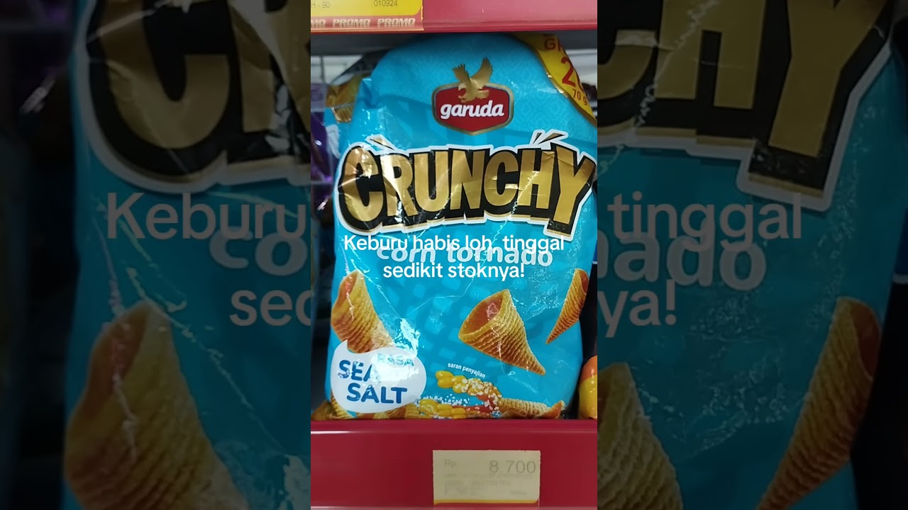 Garuda Crunchy Ocorn Seasalt 