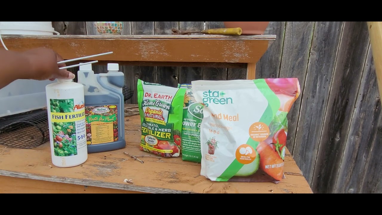 Fertilizers I use in my garden..🥒🍅🫑🌶🍉