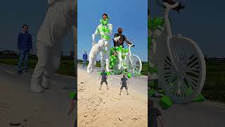 Torang Pasukan Damai Bataudaa Sealed Sculpture Smashed